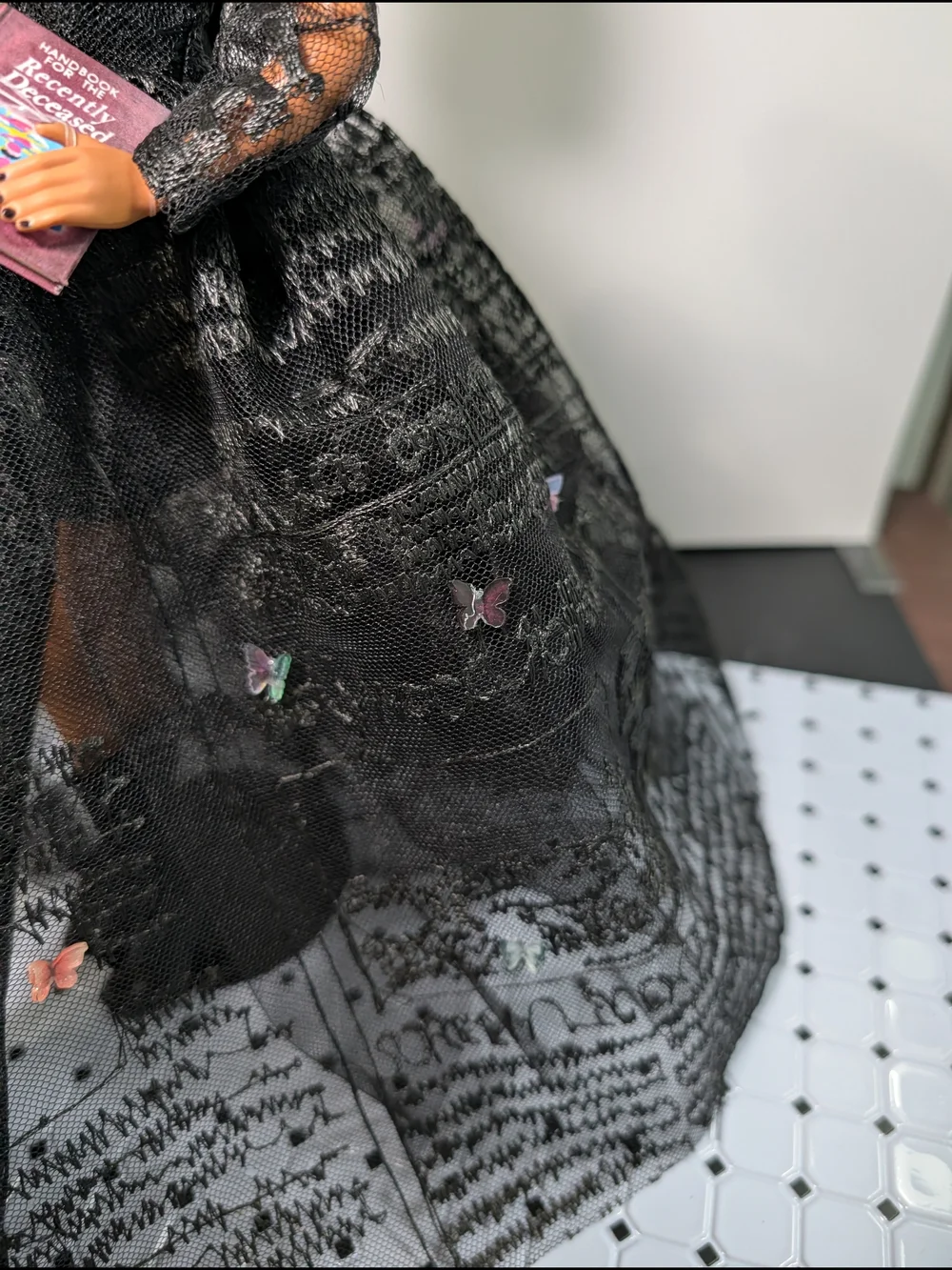 2020 Day Of The Dead Barbie Custom Restyle OOAK - Picture 6 of 12